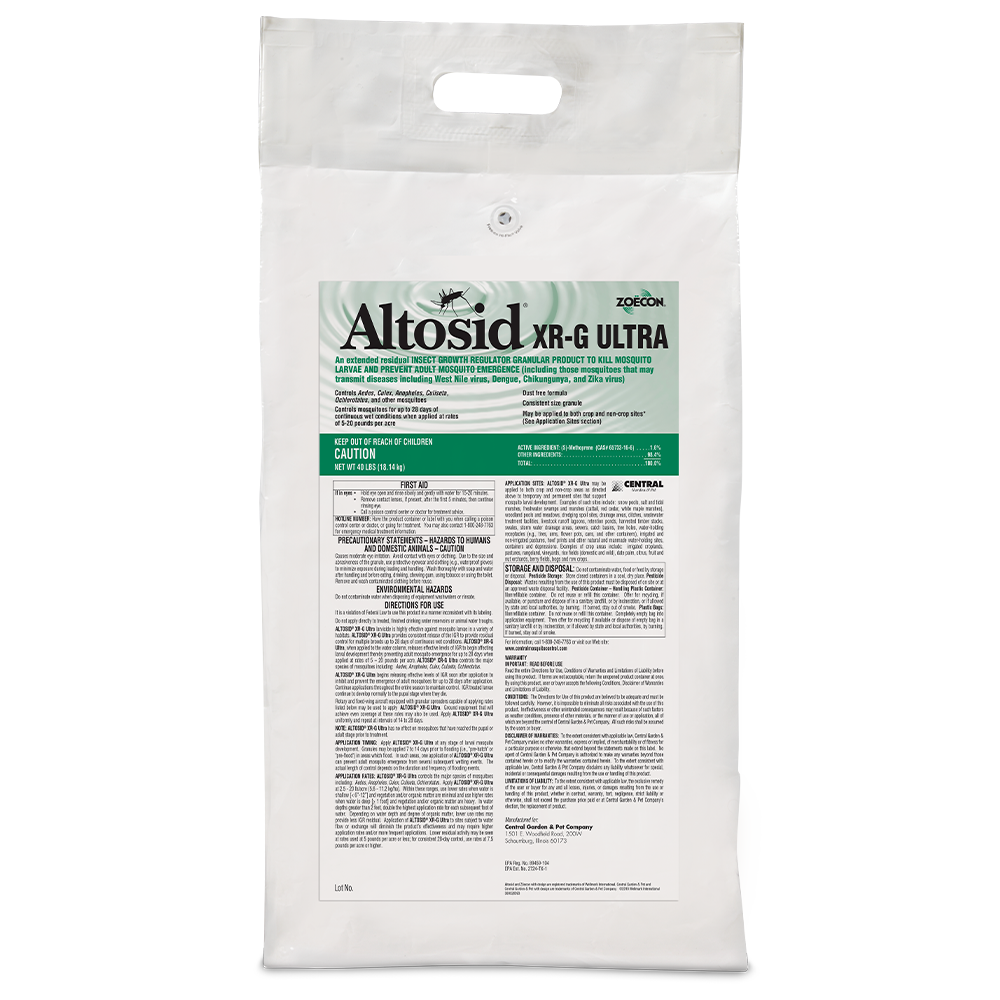 Effective Mosquito Control, Altosid® Briquets